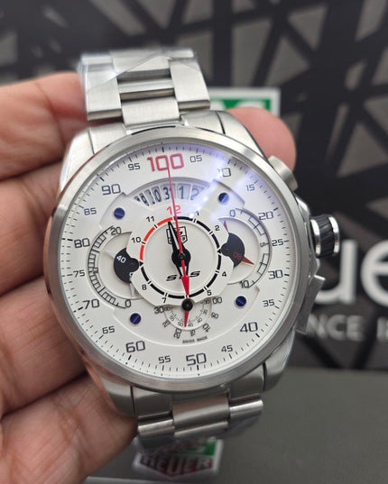 TAG HEUER SLR CHRONOGRAPH FOR MERCEDES BENZ - BLANCO