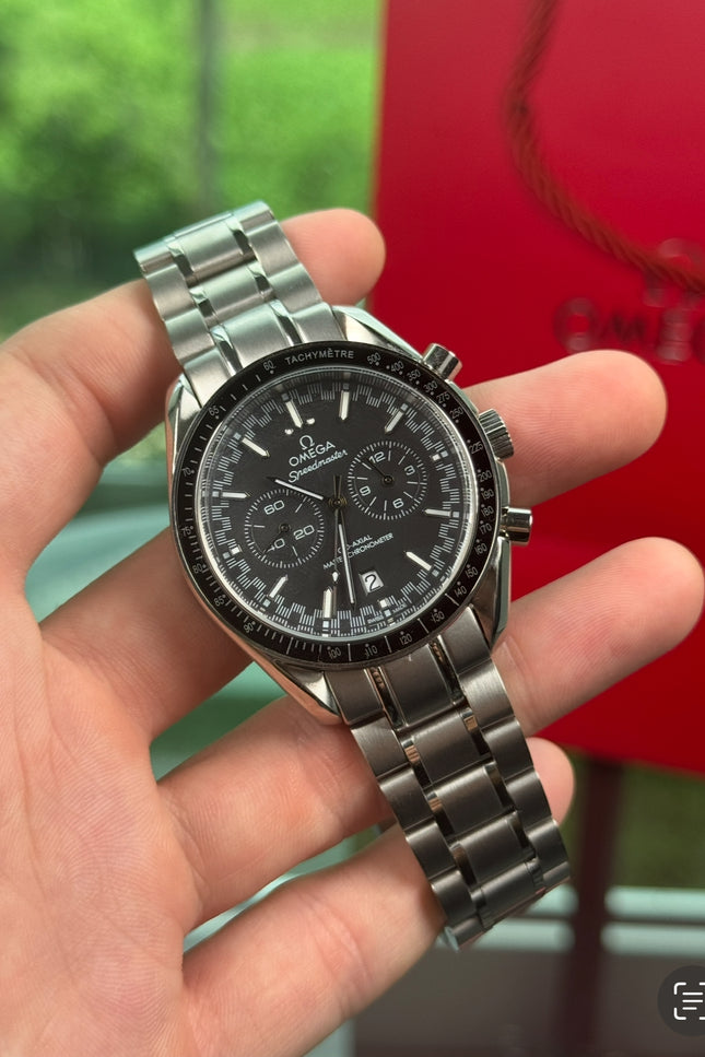 OMEGA SPEEDMASTER RACING - FONDO NEGRO