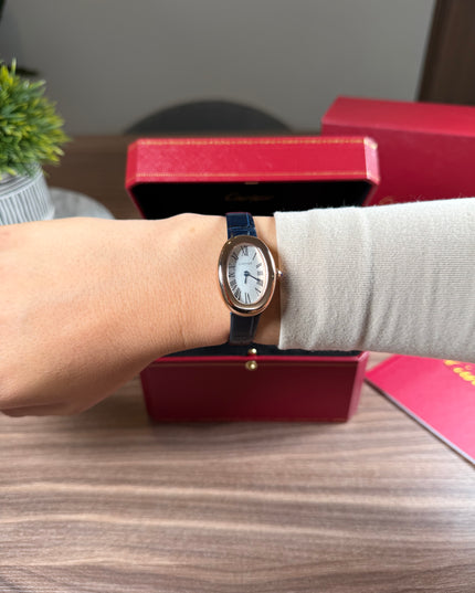 CARTIER BAIGNOIRE AZUL/ROSEGOLD