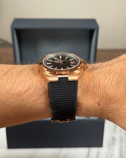 VACHERON CONSTANTIN OVERSEAS ROSEGOLD CAUCHO
