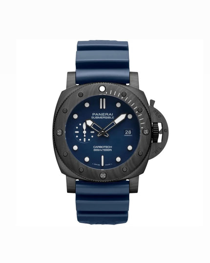 PANERAI SUMERSIBLE QUARANTAQUATTRO CARBOTECH BLU ABISSO - SUIZO