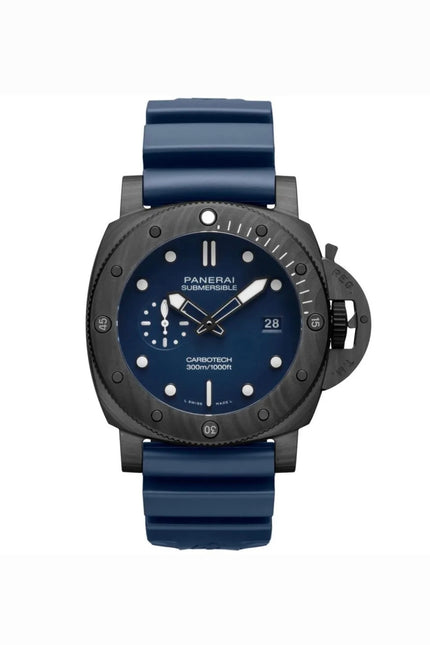 PANERAI SUMERSIBLE QUARANTAQUATTRO CARBOTECH BLU ABISSO - SUIZO