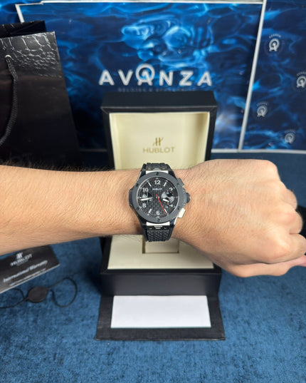 HUBLOT BIG BANG 20TH ANNIVERSARY SILVER CERAMIC SUIZO