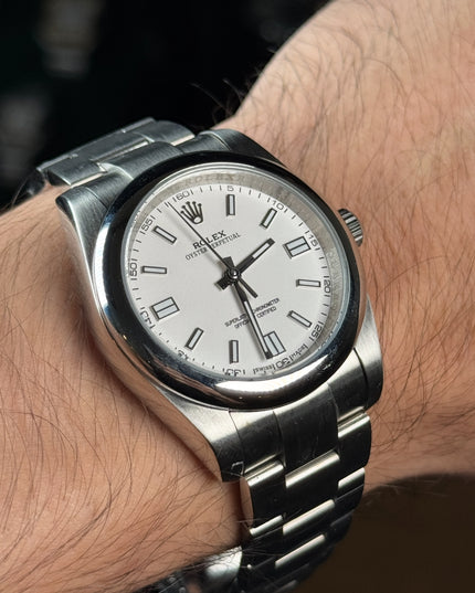 ROLEX OYSTER PERPETUAL 36MM - FONDO BLANCO