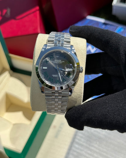 ROLEX DATEJUST WIMBLENDON 41MM SUIZO