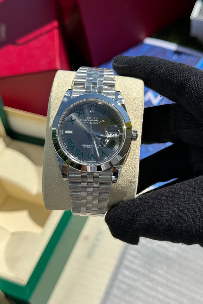 ROLEX DATEJUST WIMBLENDON 41MM SUIZO