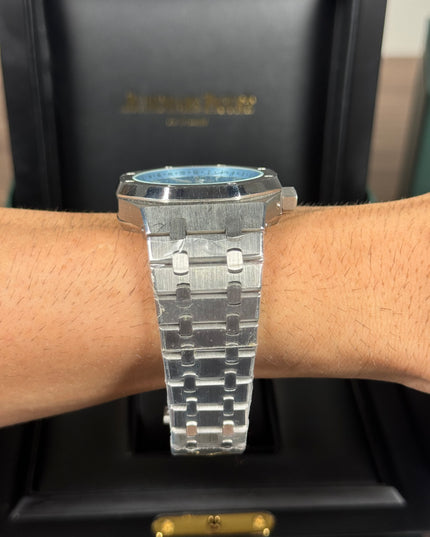 AUDEMARS PIGUET ROYAL OAK CALENDAR - BLUE DIAL