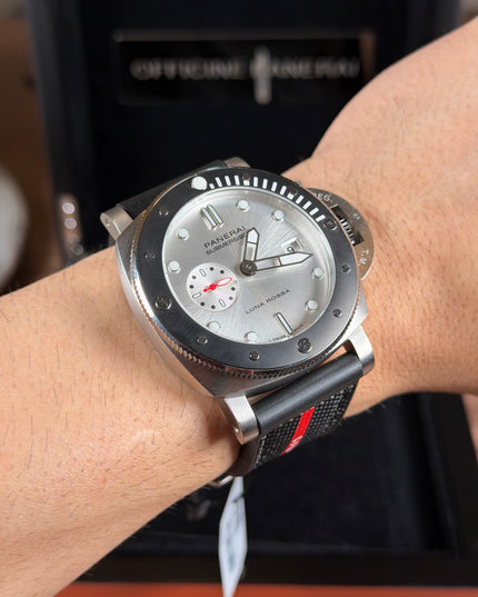 PANERAI SUMERSIBLE LUNA ROSSA GMT - NEGRO/GRIS