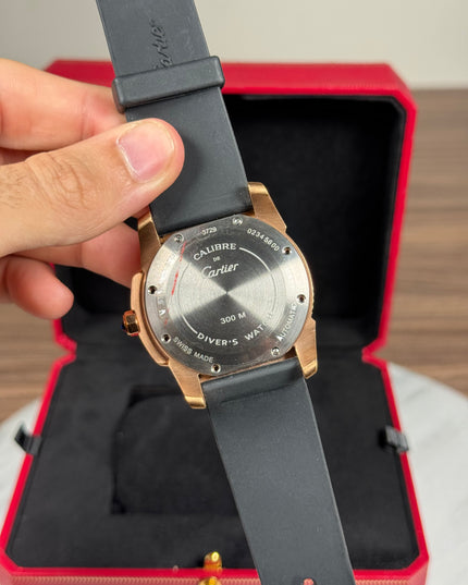 CARTIER DIVER AUTOMATIC - NEGRO/ROSEGOLD