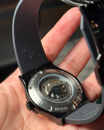 HUBLOT CLASSIC FUSION CERAMIC KING GOLD