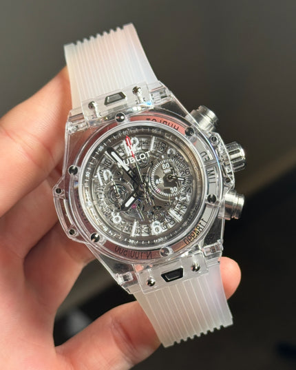 HUBLOT BIG BANG MAGIC SAPPHIRE BLANCO