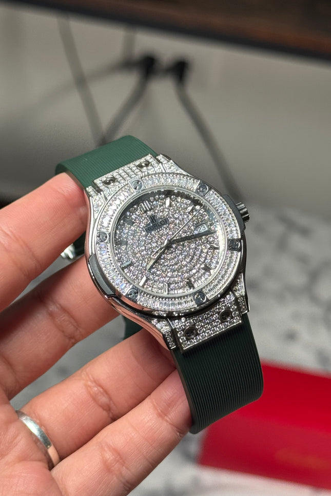 HUBLOT CLASSIC FUSION DAMA DIAMOND - VERDE