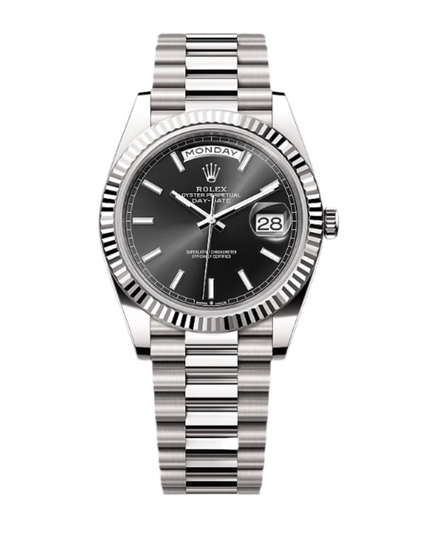 ROLEX DAY-DATE SUIZO - ACERO