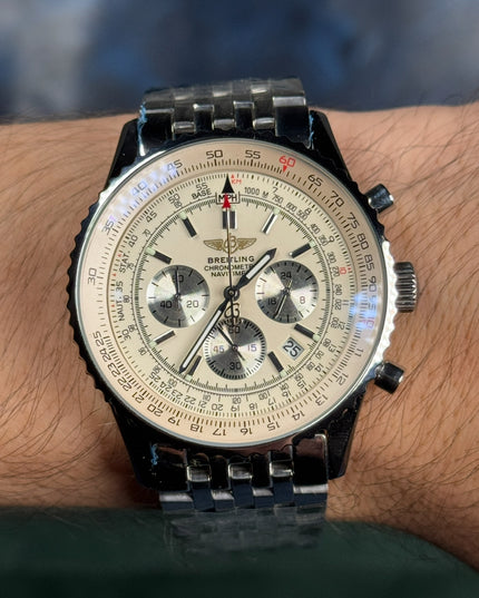 BREITLING CRONÓMETRO NAVITIMER - ACERO