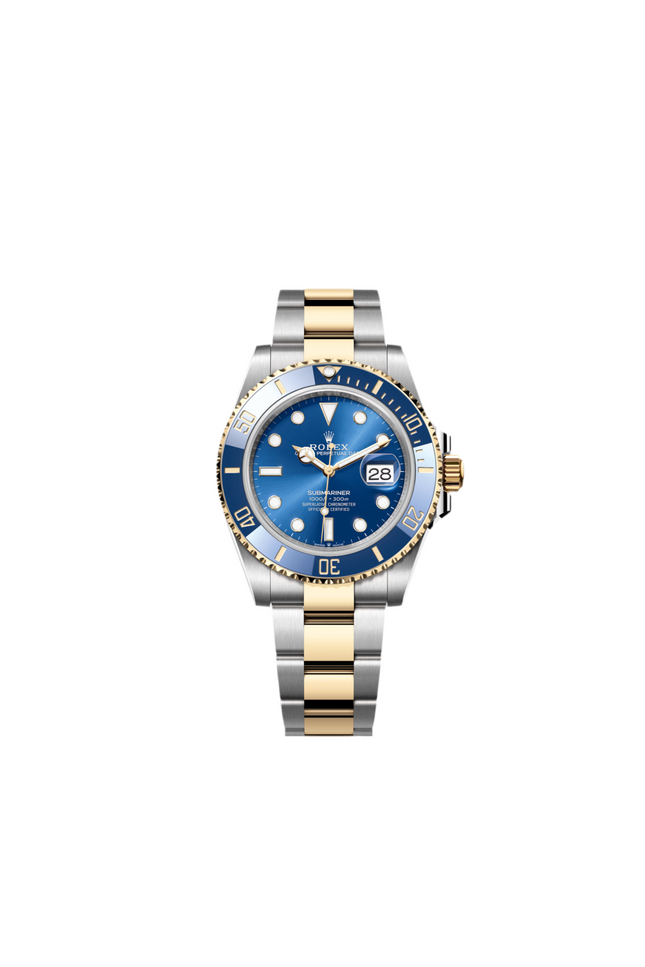 ROLEX SUBMARINE AZUL 2 TONOS