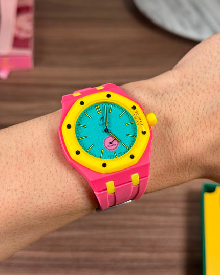 AUDEMARS PIGUET x SWATCH ROYAL POP OTG ROZ