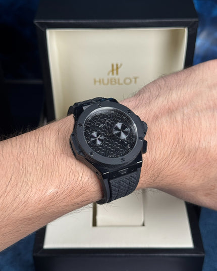 HUBLOT BIG BANG 20TH ANNIVERSARY ALL BLACK SUIZO