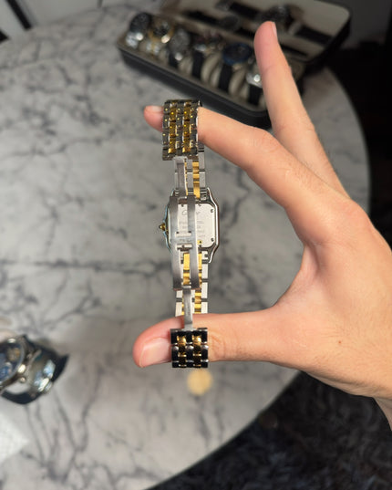 CARTIER SANTOS PANTHERE BICOLOR