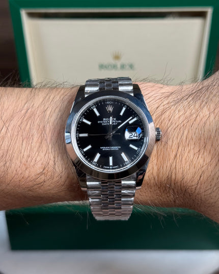 ROLEX DATEJUST NEGRO SUIZO
