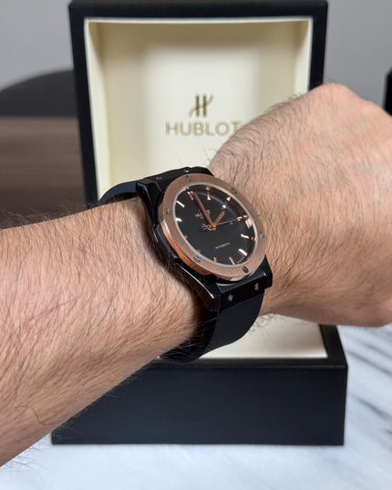 HUBLOT CLASSIC FUSION CERAMIC KING GOLD