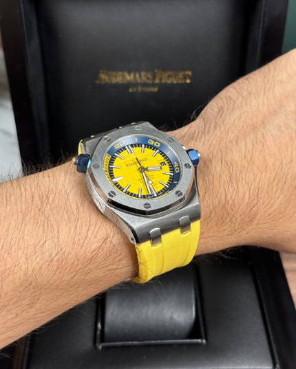 AUDEMARS PIGUET ROYAL OAK OFFSHORE CRONÓGRAFO - AMARILLO
