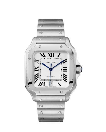 CARTIER SANTOS FONDO BLANCO 36 MM