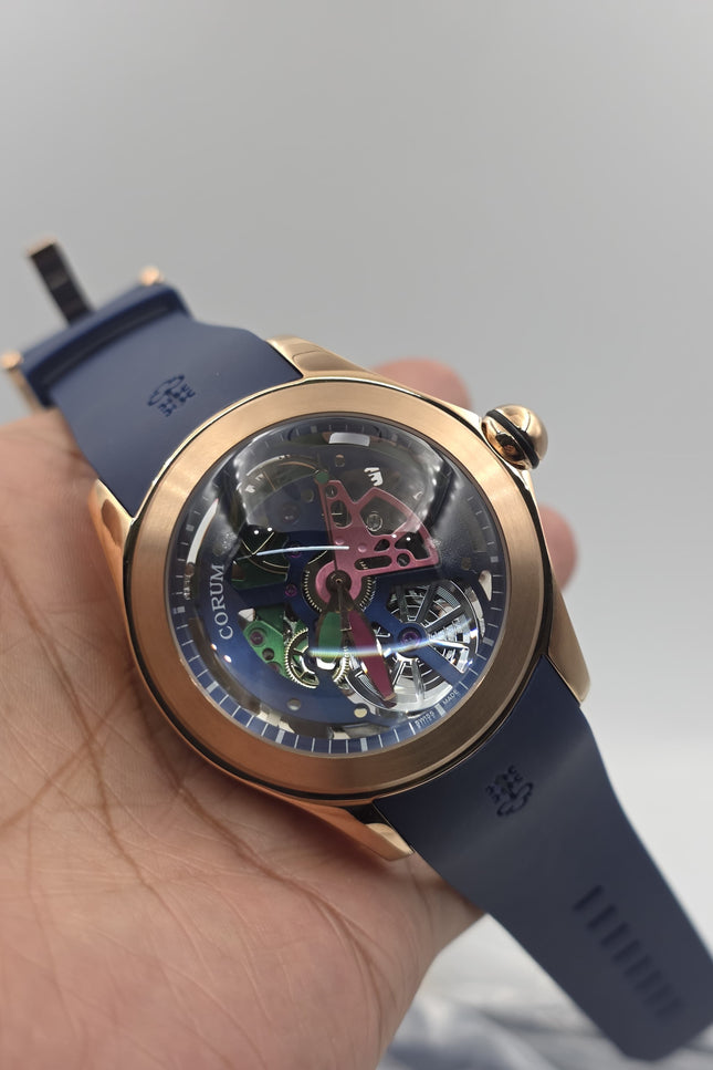 CORUM BUBBLE SKELETON MULTICOLOR