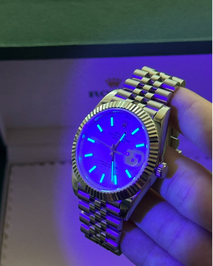 ROLEX DATEJUST SUIZO FONDO BLANCO