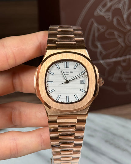 PATEK PHILIPPE ROSEGOLD WHITE DIAL