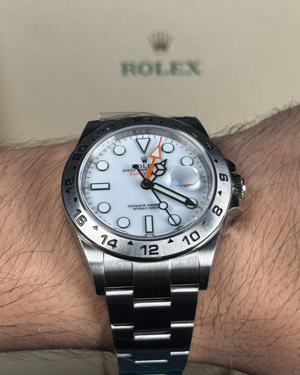 ROLEX EXPLORER II SUIZO - FONDO BLANCO