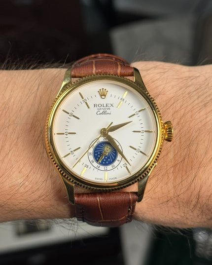 ROLEX CELLINI DE CUERO