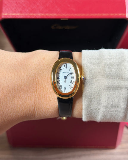 CARTIER BAIGNOIRE NEGRO/DORADO