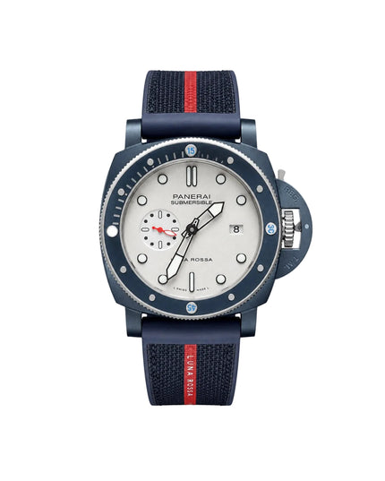 PANERAI SUMERSIBLE AZUL FONDO BLANCO