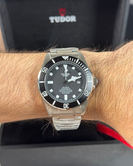 TUDOR PELAGOS ACERO - NEGRO