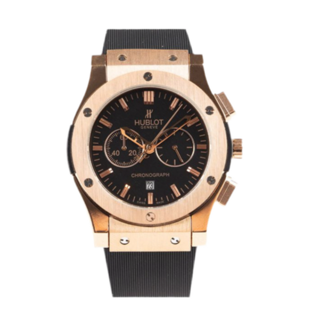 HUBLOT CRONO CLASSIC FUSION - NEGRO ROSE GOLD