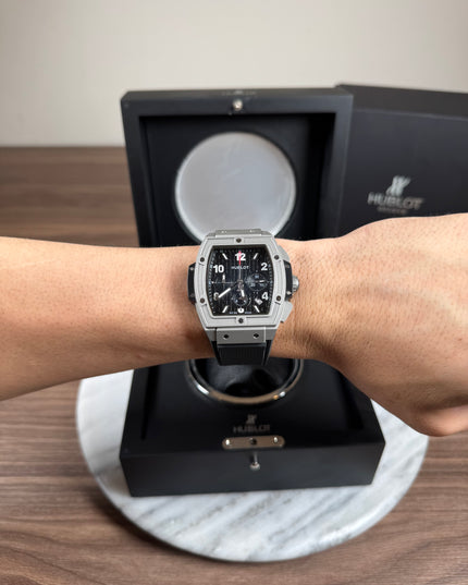 HUBLOT SPIRIT OF BIG BANG BLACK MAGIC - NEGRO/GRIS