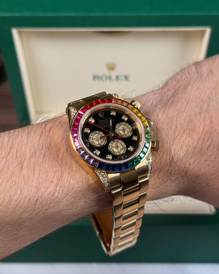 ROLEX DAYTONA RAINBOW DORADO