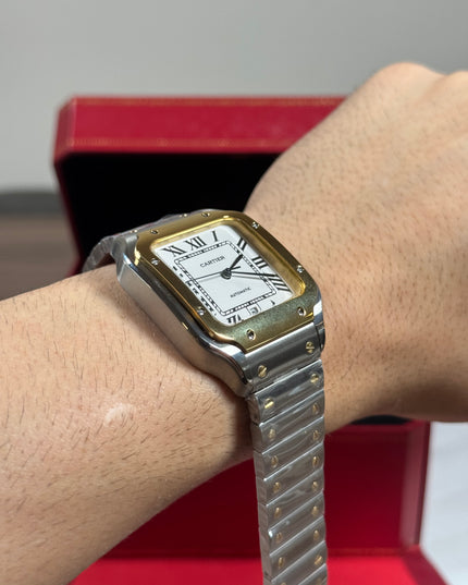 CARTIER SANTOS DOBLE TONO 40 MM