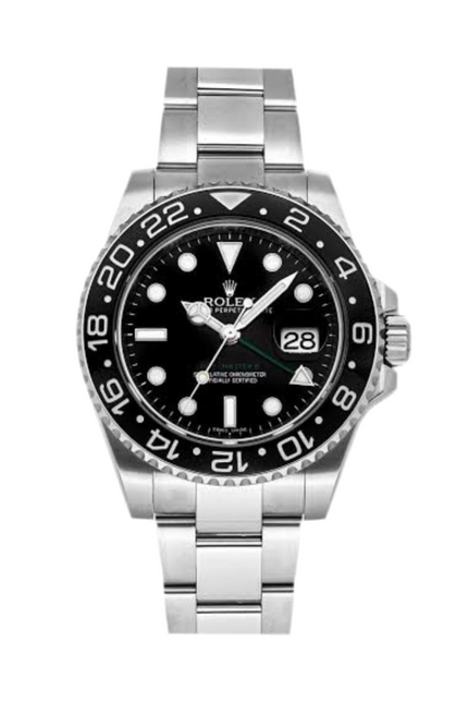 ROLEX GMT II NEGRO OYSTER SUIZO