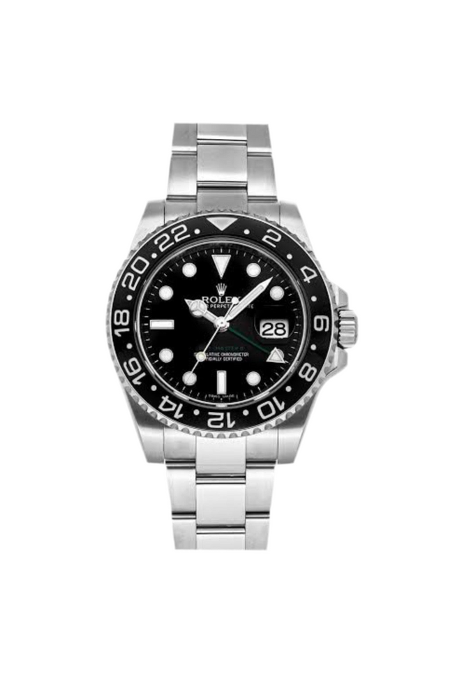 ROLEX GMT II NEGRO OYSTER SUIZO