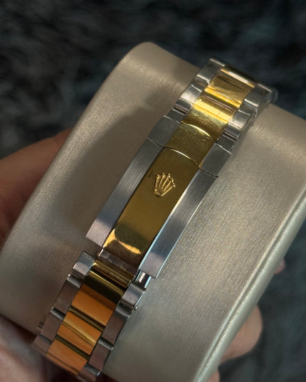 ROLEX SKY-DWELLER - BICOLOR FONDO AZUL