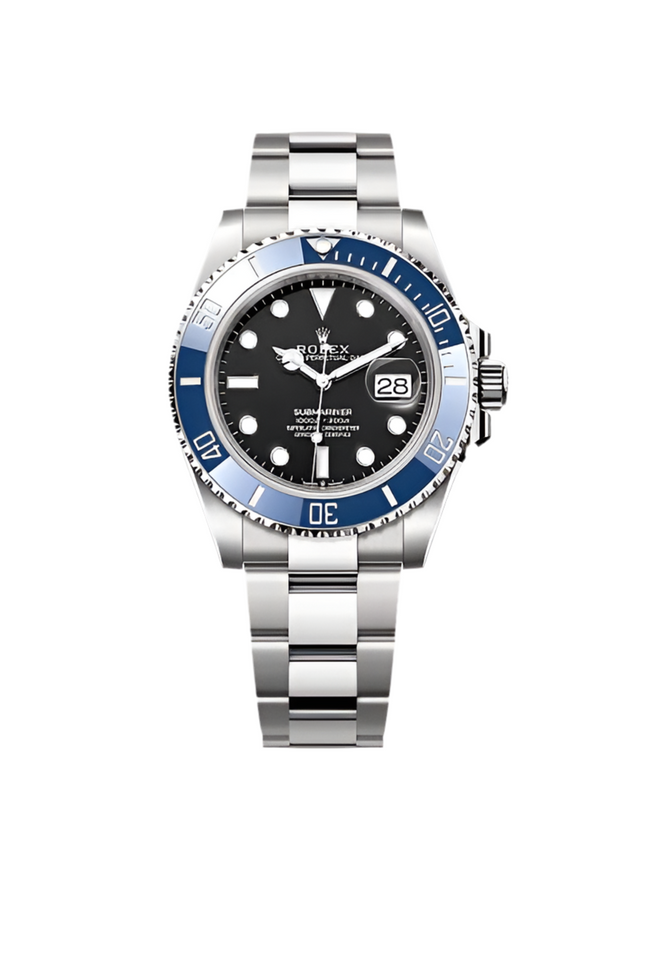 ROLEX SUBMARINER DATE BLACK DIAL SUIZO - AZUL
