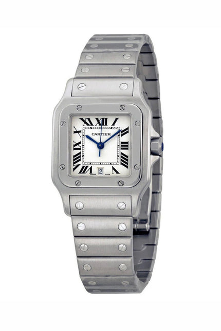 CARTIER SANTOS PLATEADO MINI DAMA