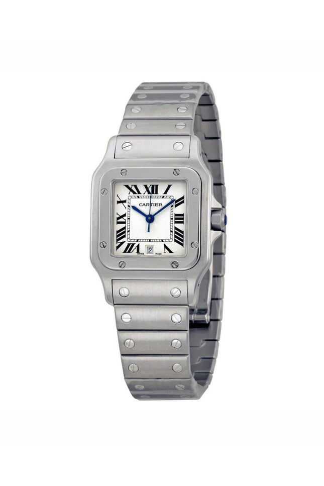 CARTIER SANTOS PLATEADO MINI DAMA