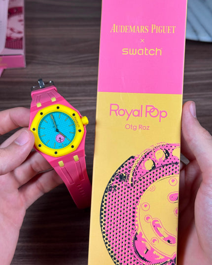 AUDEMARS PIGUET x SWATCH ROYAL POP OTG ROZ