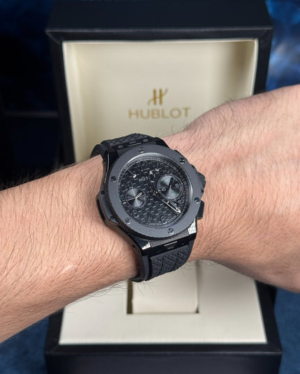 HUBLOT BIG BANG 20TH ANNIVERSARY ALL BLACK SUIZO