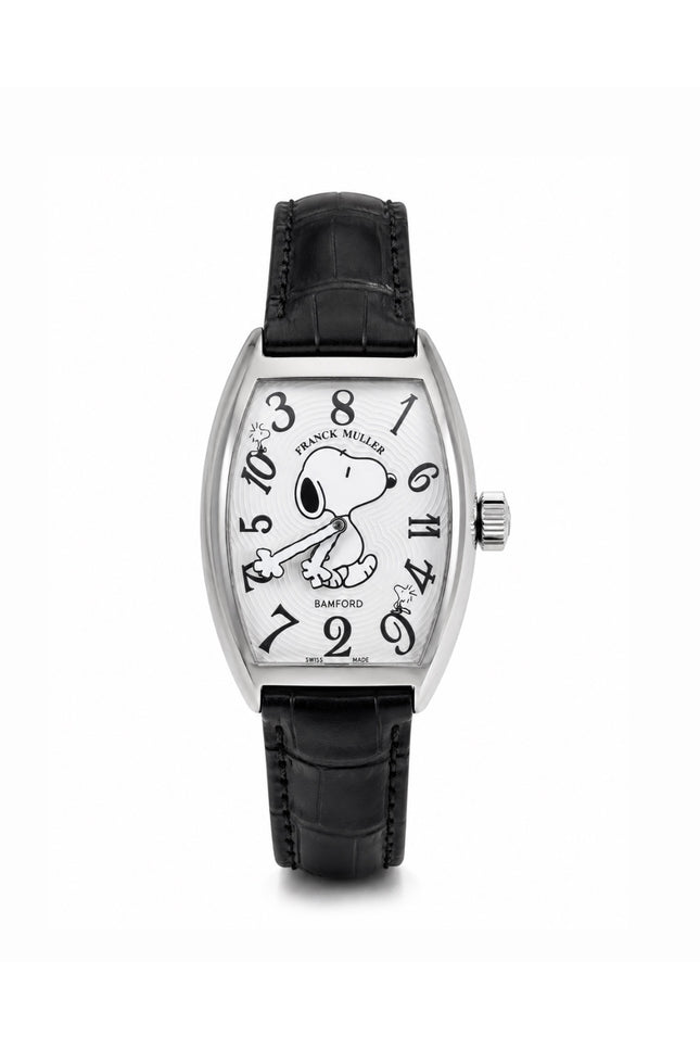 FRANCK MULLER CINTRÉE CURVEX SNOOPY BLANCO