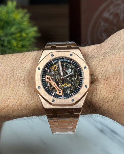 AUDEMARS PIGUET ROYAL OAK DOUBLE BALANCE ROSEGOLD