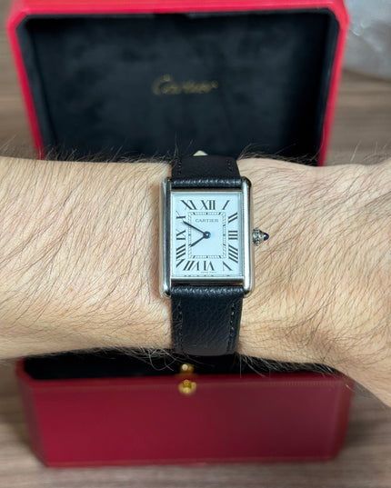 CARTIER TANK MUST SUIZO DOBLE EXTENSIBLE TAMAÑO PEQUEÑO