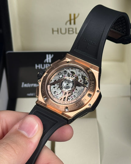 HUBLOT BIG BANG 20TH ANNIVERSARY KING GOLD CERAMIC SUIZO